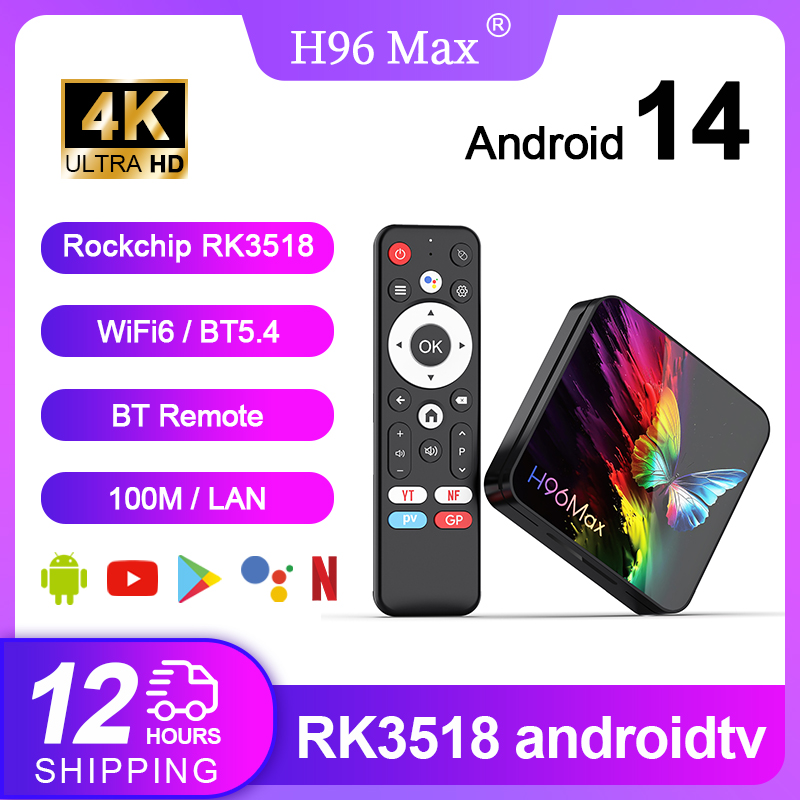 H96Max RK3518 Android 14 4K TV - Radxa Rock 5B 16Gb recensie en prijs
