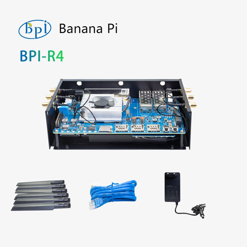 Banana Pi BPI-R4 WiFi 7 Router - Bananapi Bpi R4 Wifi 7 recensie en prijs