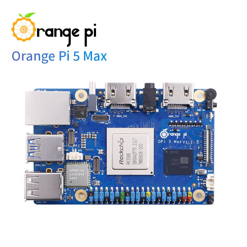 Oranje Pi 5 Max LPDDR5 Rockchi - Orange Pi 5 Max Rk3588 recensie en prijs